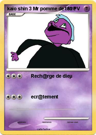 Pokemon kaio shin 3 Mr pomme de terre
