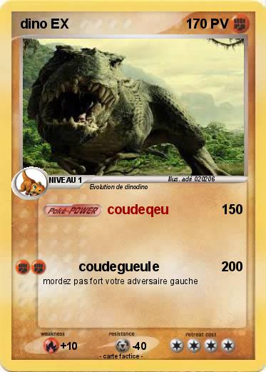 Pokemon dino EX