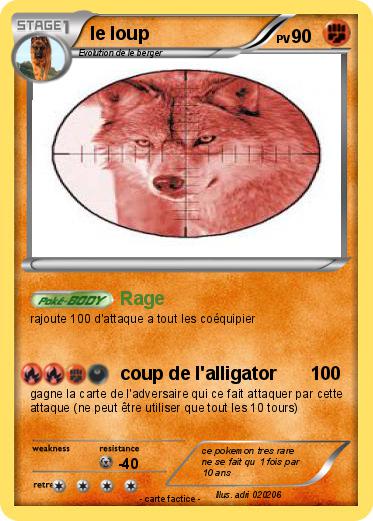 Pokemon le loup