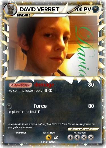 Pokemon DAVID VERRET
