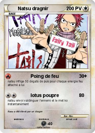 Pokemon Natsu dragnir