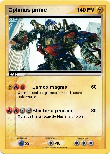 Pokemon Optimus prime