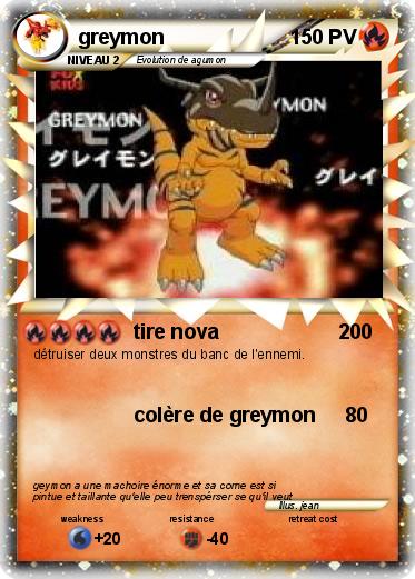 Pokemon greymon