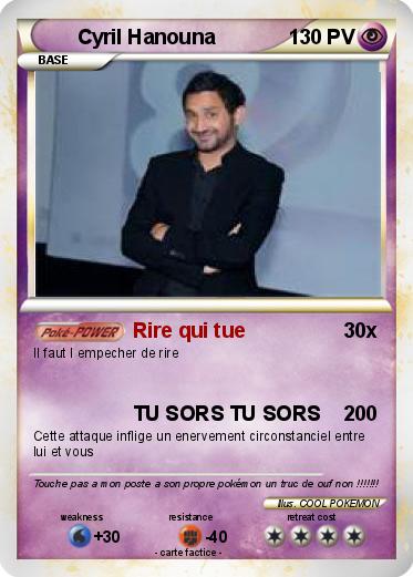 Pokemon Cyril Hanouna
