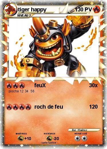 Pokemon tiger happy
