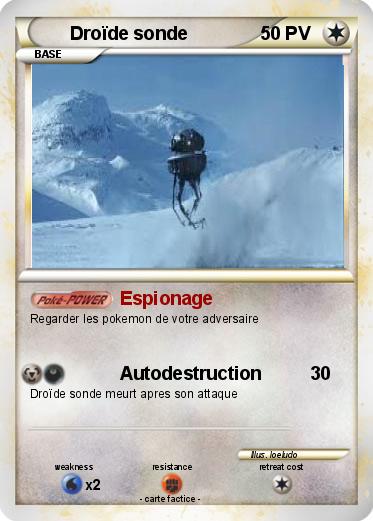 Pokemon Droïde sonde