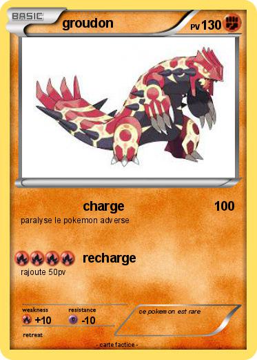 Pokemon groudon