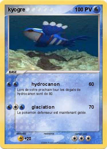 Pokemon kyogre