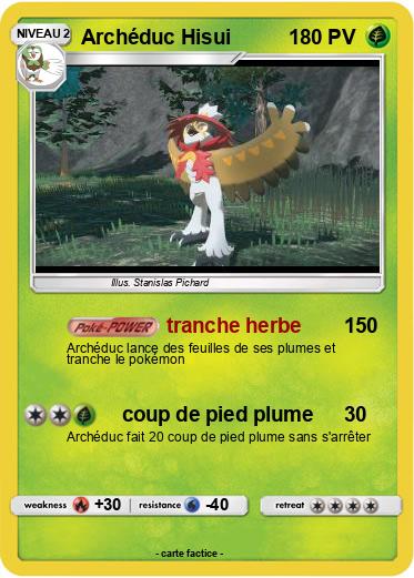 Pokemon Archéduc Hisui