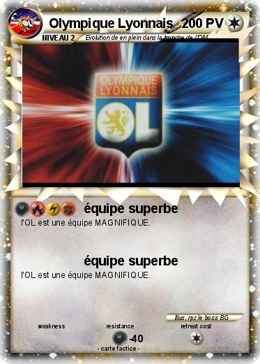 Pokemon Olympique Lyonnais