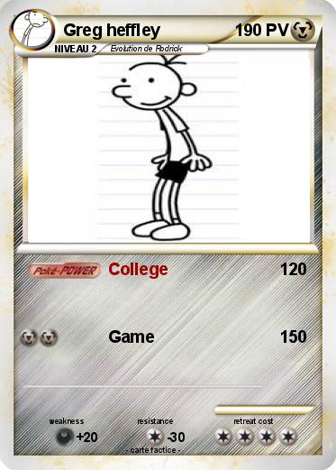Pokemon Greg heffley