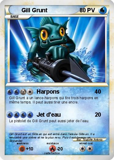 Pokemon Gill Grunt