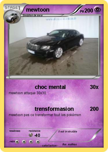 Pokemon mewtoon