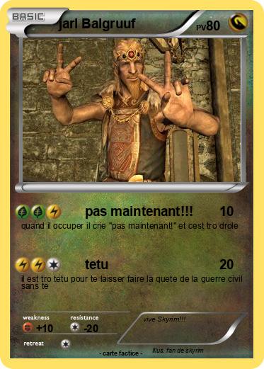 Pokemon jarl Balgruuf