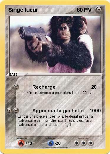 Pokemon Singe tueur