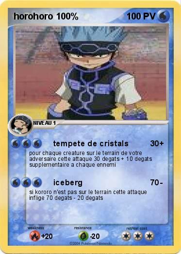 Pokemon horohoro 100%