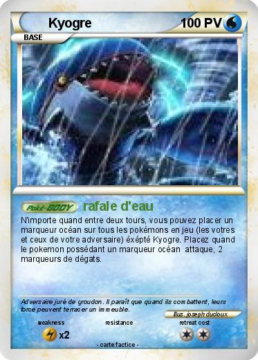 Pokemon Kyogre