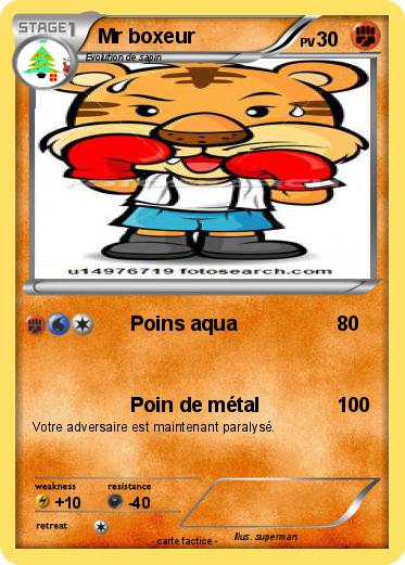 Pokemon Mr boxeur