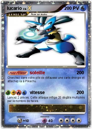 Pokemon lucario