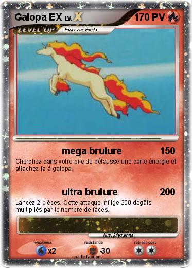 Pokemon Galopa EX