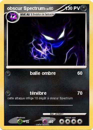 Pokemon obscur Spectrum