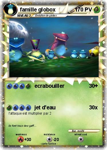 Pokemon famille globox