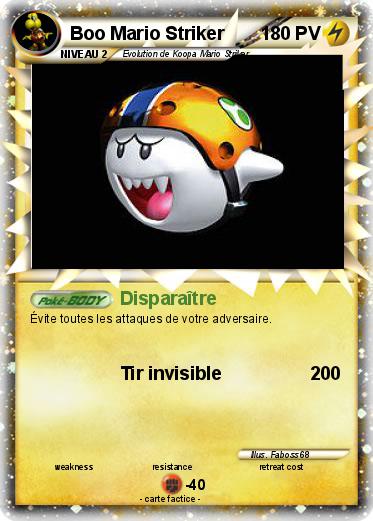 Pokemon Boo Mario Striker