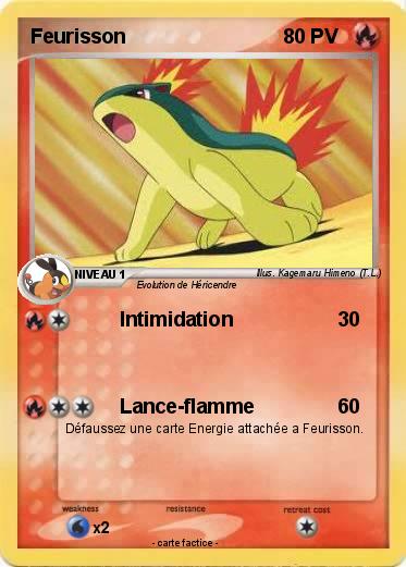 Pokemon Feurisson