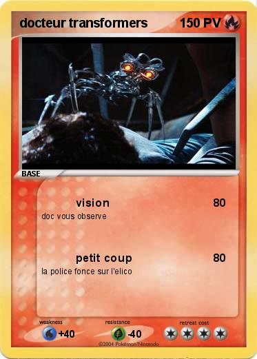 Pokemon docteur transformers