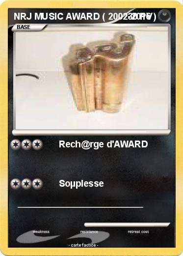 Pokemon NRJ MUSIC AWARD ( 2002-2016 )