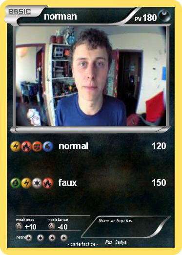 Pokemon norman