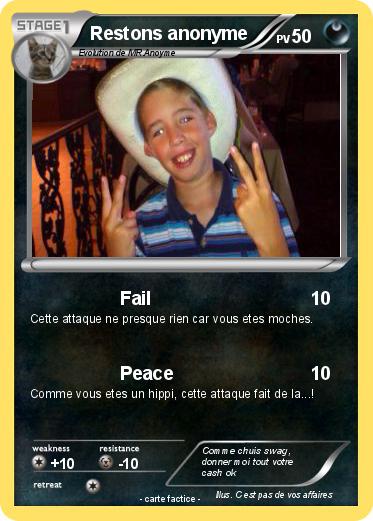 Pokemon Restons anonyme