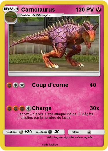 Pokemon Carnotaurus