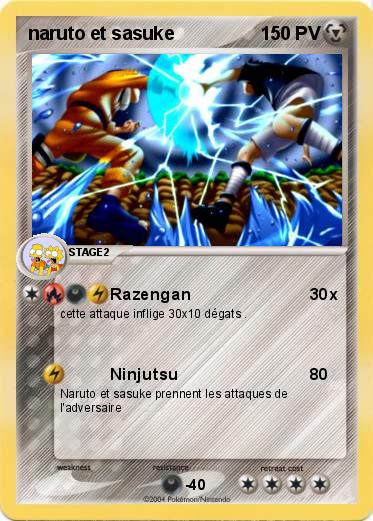 Pokemon naruto et sasuke