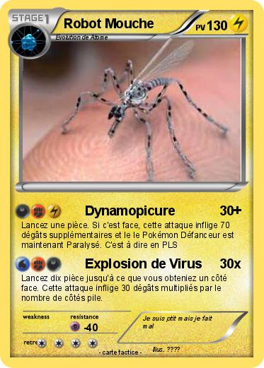Pokemon Robot Mouche