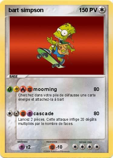 Pokemon bart simpson