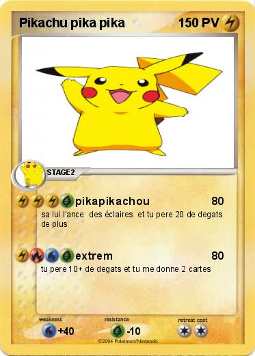 Pokemon Pikachu pika pika