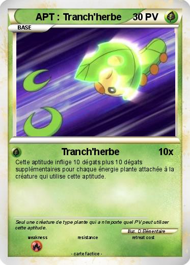 Pokemon APT : Tranch'herbe