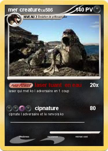 Pokemon mer creature