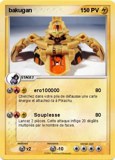 Pokemon bakugan