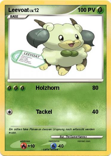 Pokemon Leevoat