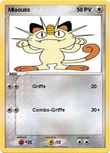 Pokemon Miaouss