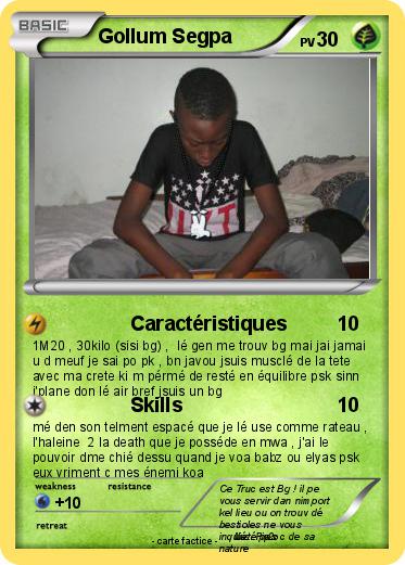Pokemon Gollum Segpa