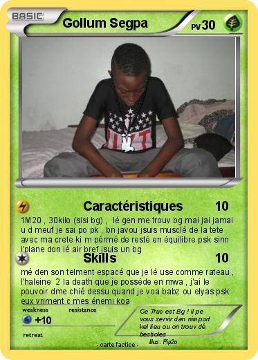 Pokemon Gollum Segpa