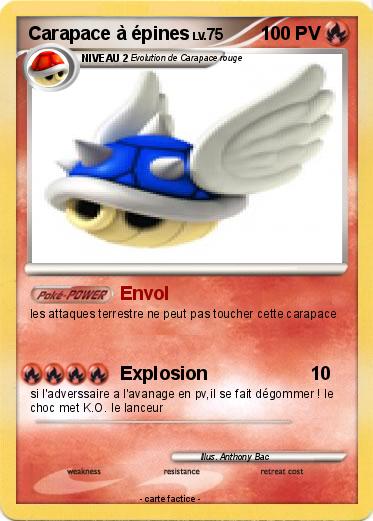 Pokemon Carapace à épines