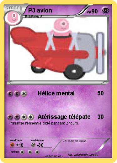 Pokemon P3 avion