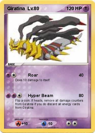 Pokemon Giratina  Lv.80