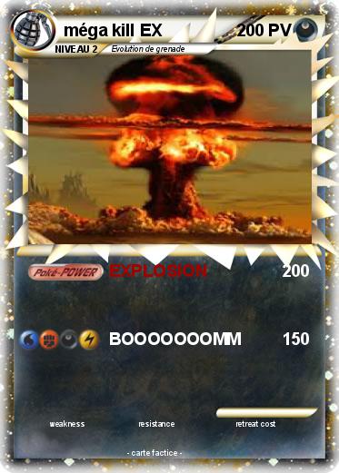 Pokemon méga kill EX