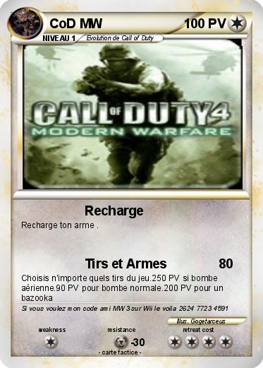 Pokemon CoD MW
