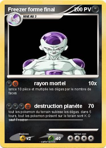 Pokemon Freezer forme final